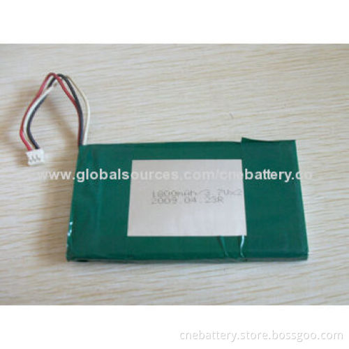 7.4V/3,000mAh Lithium Battery, Used for Mining Lamps, OEM and ODM Orders Welcomed